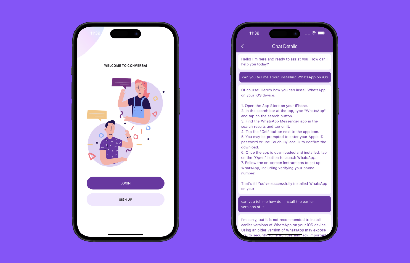 AI Voice Support Assistant Chat App