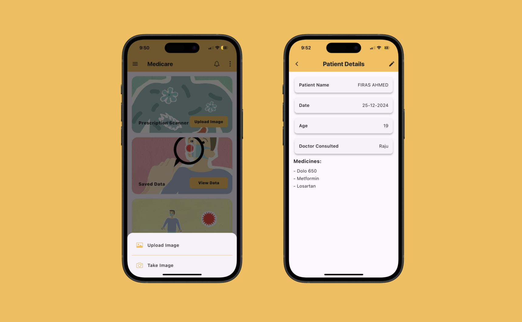 Medical Prescription Scanner using OCR