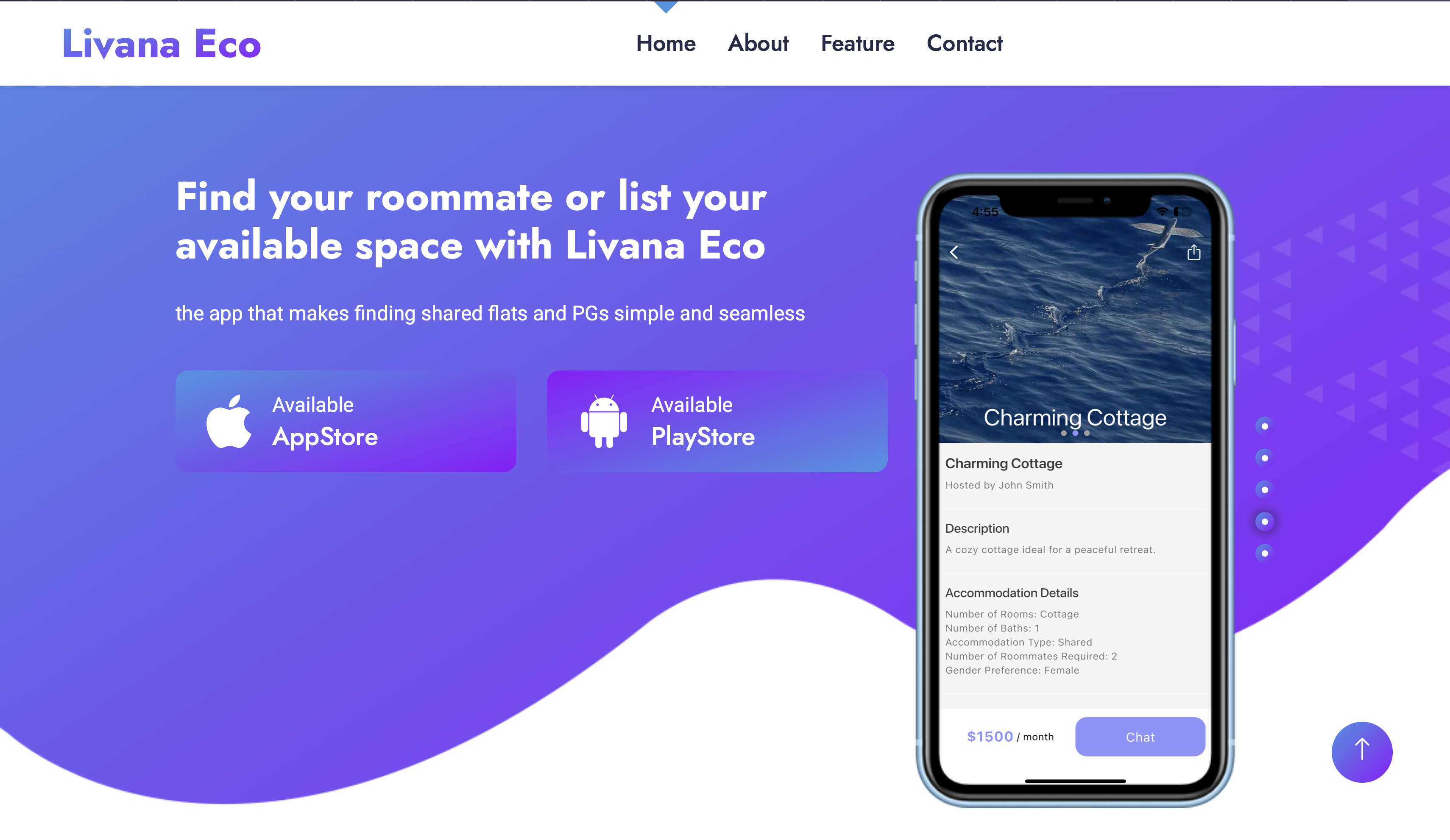 Roommate Finder App - Upcoming